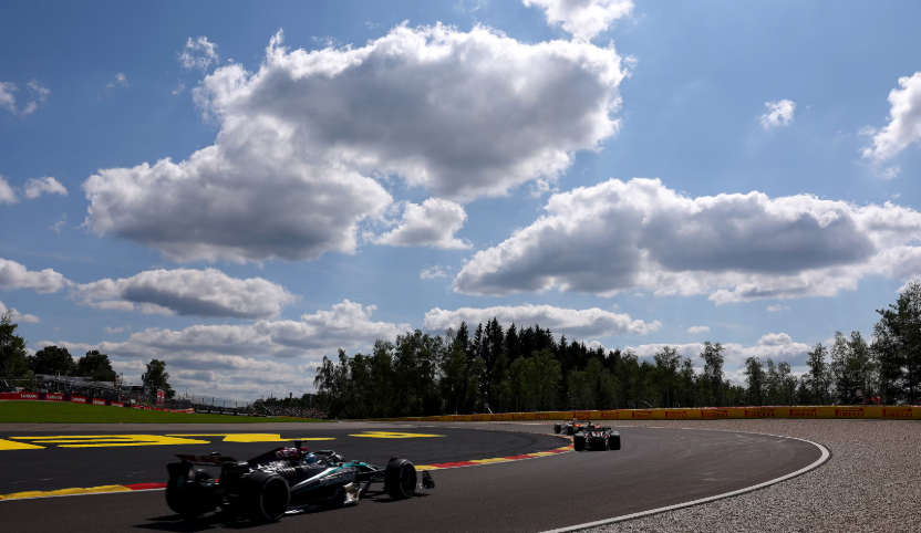 آب و هوای پیست فرمول یک