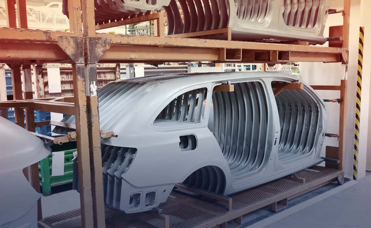 ورق فولادی در ساخت خودرو - خودران