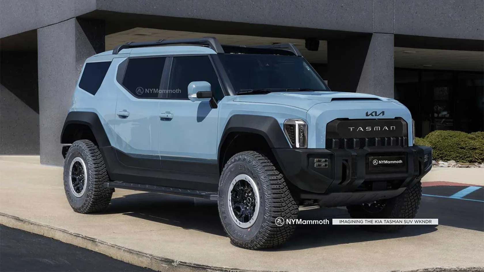 احتمال تولید شاسیبلند آفرودی کیا بر پایه تاسمان؛ رقیبی تازه برای لندکروزر و رانگلر