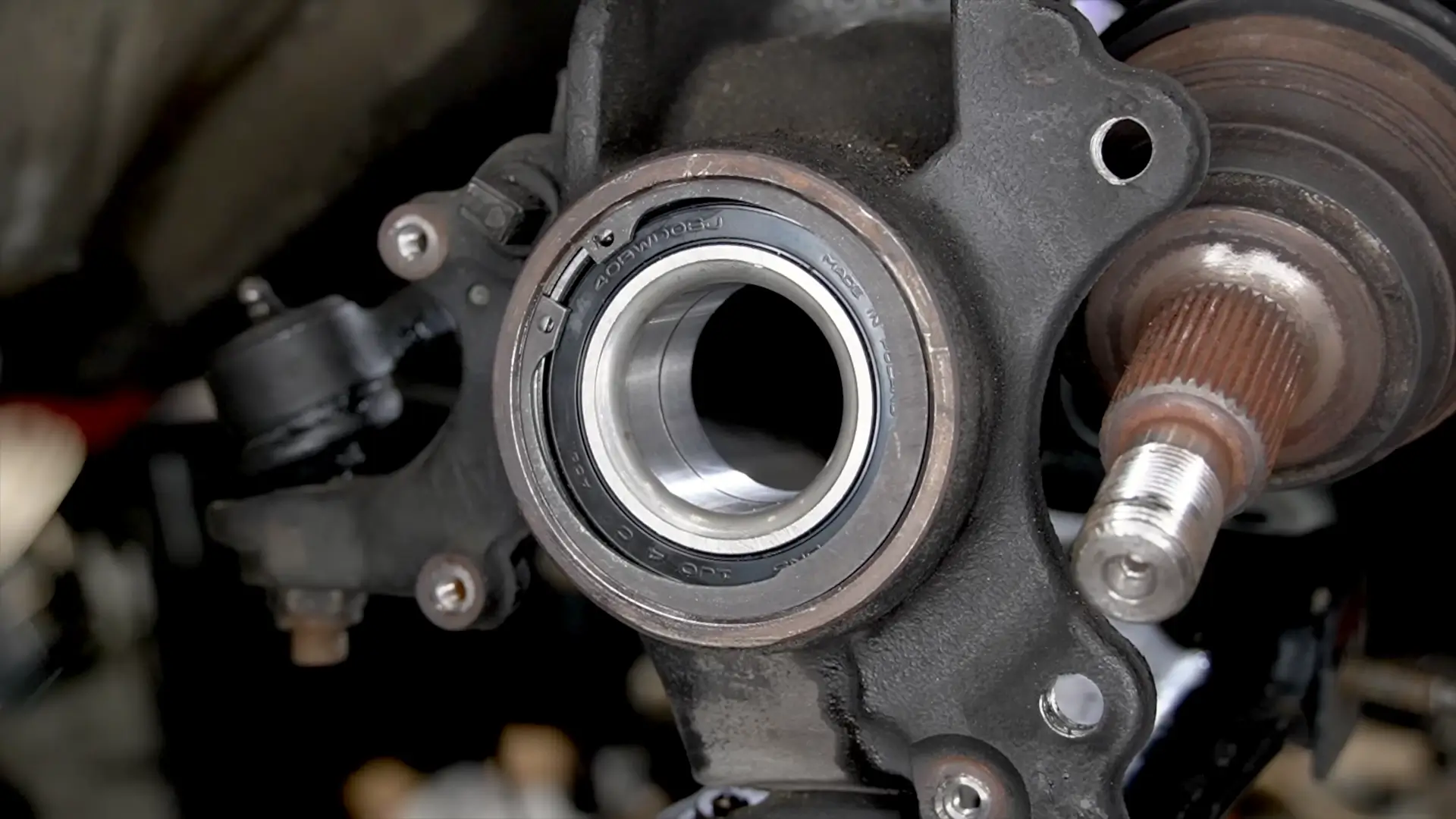 دلایل خرابی بلبرینگ