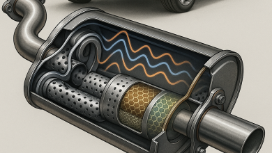 منبع اگزوز خودرو چیست و چه کاربردی دارد؟ بررسی کامل انواع، مزایا و نکات نگهداری