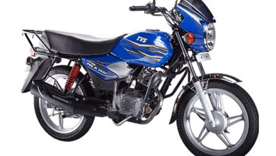 مشخصات فنی موتورسیکلت HLX TVS 150