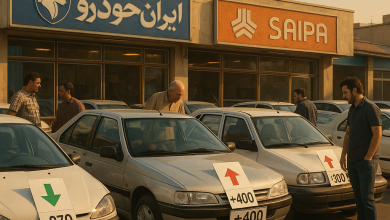 قیمت بازار محصولات ایرانخودرو و سایپا (1 مهر)