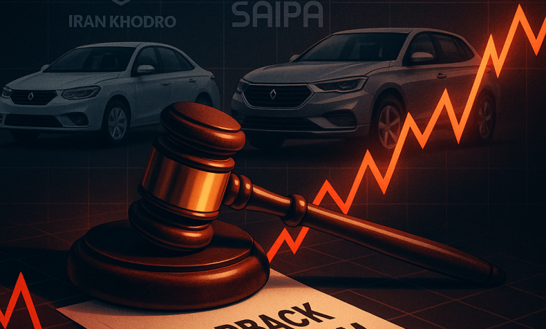 مکانیزم ماشه بازار خودرو ایران