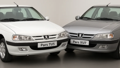 مقایسه پژو پارس TU5 و XU7