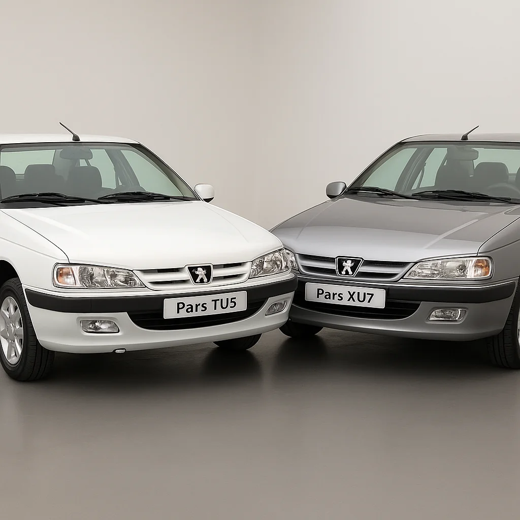 مقایسه پژو پارس TU5 و XU7