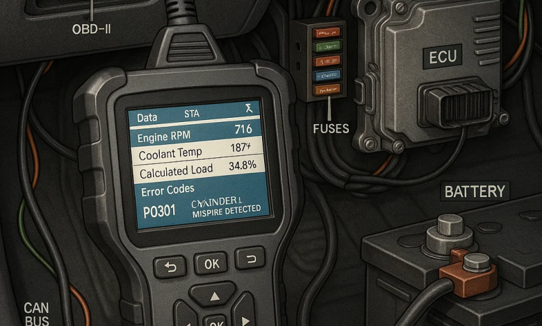 چرا دستگاه دیاگ به خودرو وصل نمیشود؟ بررسی کامل دلایل و راهکارها