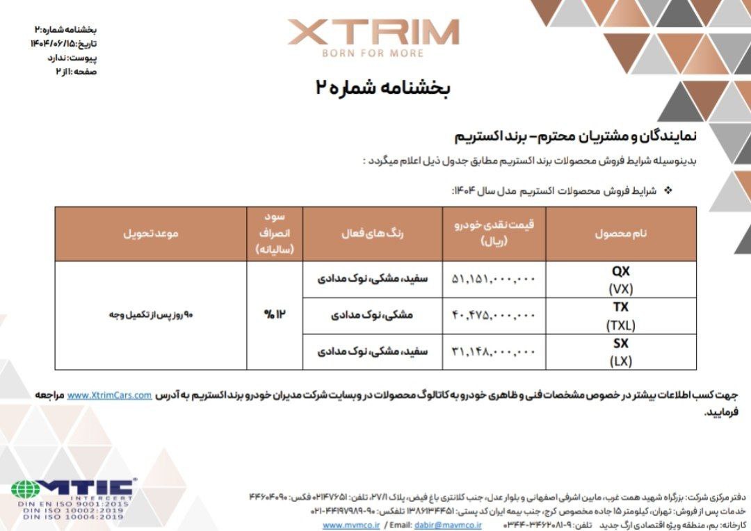 قیمت جدید محصولات لوکس فونیکس اعلام شد؛ آغاز ثبت‌نام