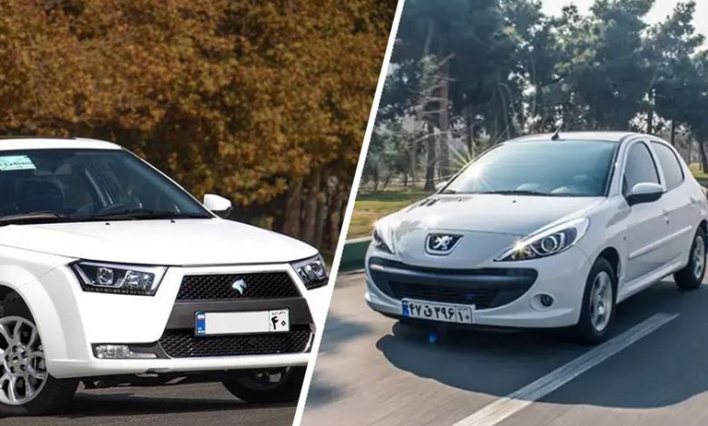 قیمت بازار محصولات ایرانخودرو و سایپا (8 مهر)