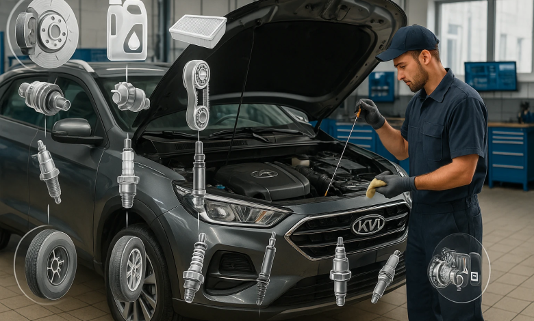 بهترین زمان تعویض قطعات یدکی در خودروهای MVM و KMC