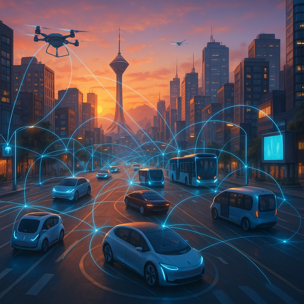 تحلیل مسئولانه و فناورانه از نقش هوش مصنوعی در گسترش خودروهای خودران و بازطراحی ساختار حمل‌ونقل هوشمند شهری در ایران و جهان.