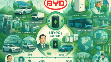 تاریخچه BYD؛ از تولید باتری تا خودروی برقی
