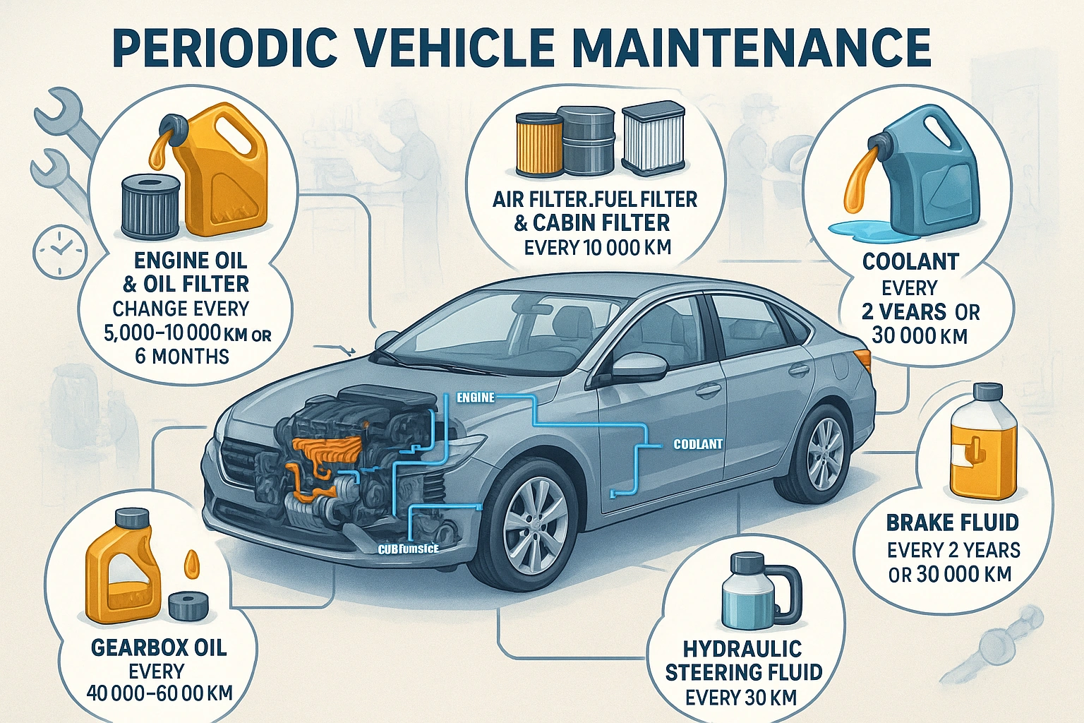 سرویس دوره‌ای خودرو