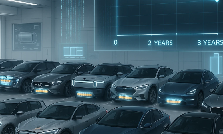 طول عمر باتری خودروهای برقی