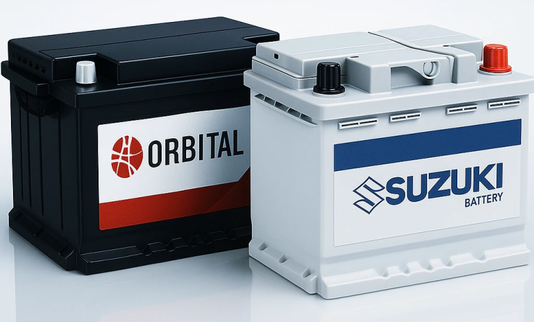 جدول کامل قیمت باتری اوربیتال و سوزوکی در بازار امروز (۱۹ آبان ۱۴۰۴)