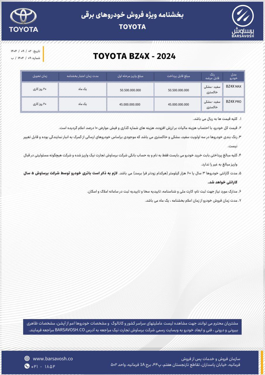 فروش تویوتا RAV4 وارداتی