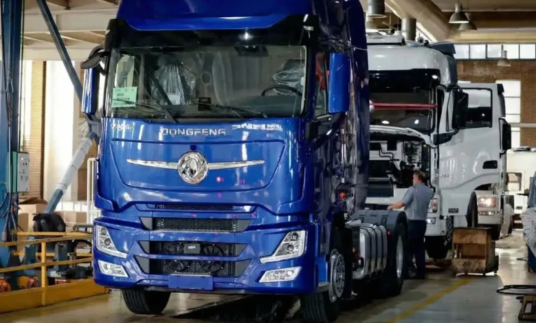 تولید کشنده GX560 در سایپا دیزل