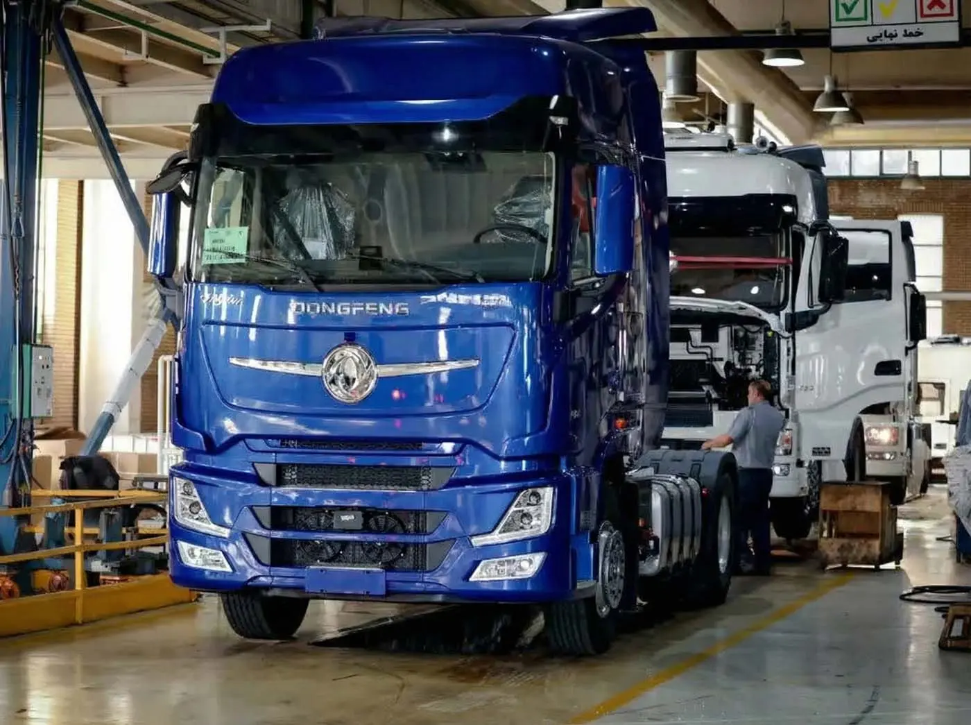 تولید کشنده GX560 در سایپا دیزل