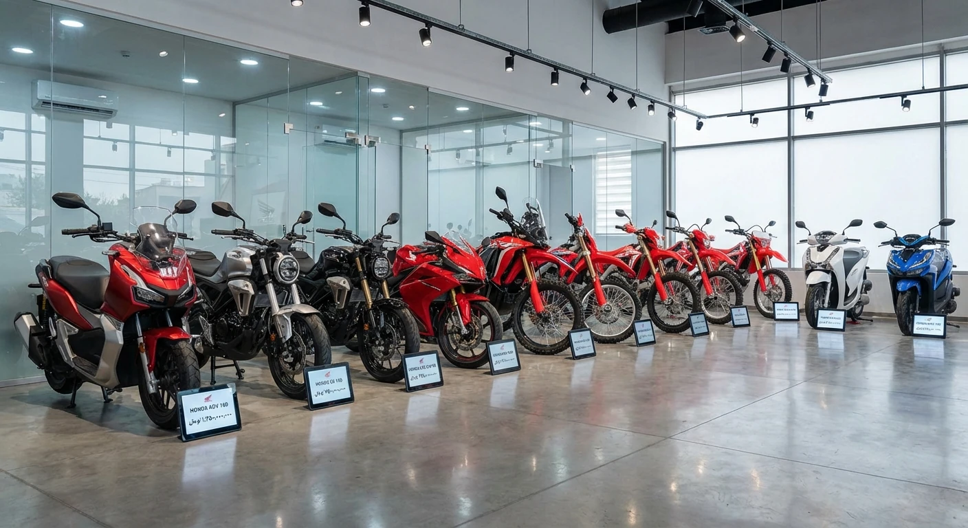 لیست قیمت موتورسیکلت‌های هوندا در بازار ایران | شنبه ۶ دی ۱۴۰۴