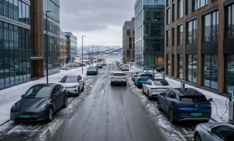 نروژ در آستانه حذف کامل بنزینی‌ها؛ ۹۶ درصد بازار خودرو برقی شد