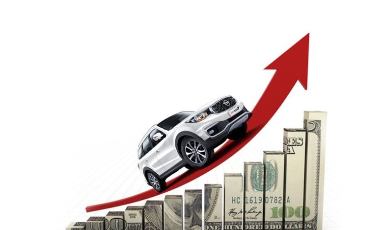 افزایش قیمت خودرو