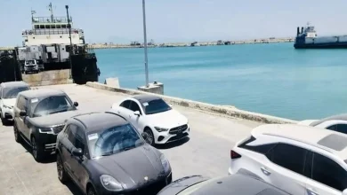 ترانزیت خودرو در بندر جاسک
