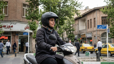 صدور گواهینامه موتورسیکلت برای زنان